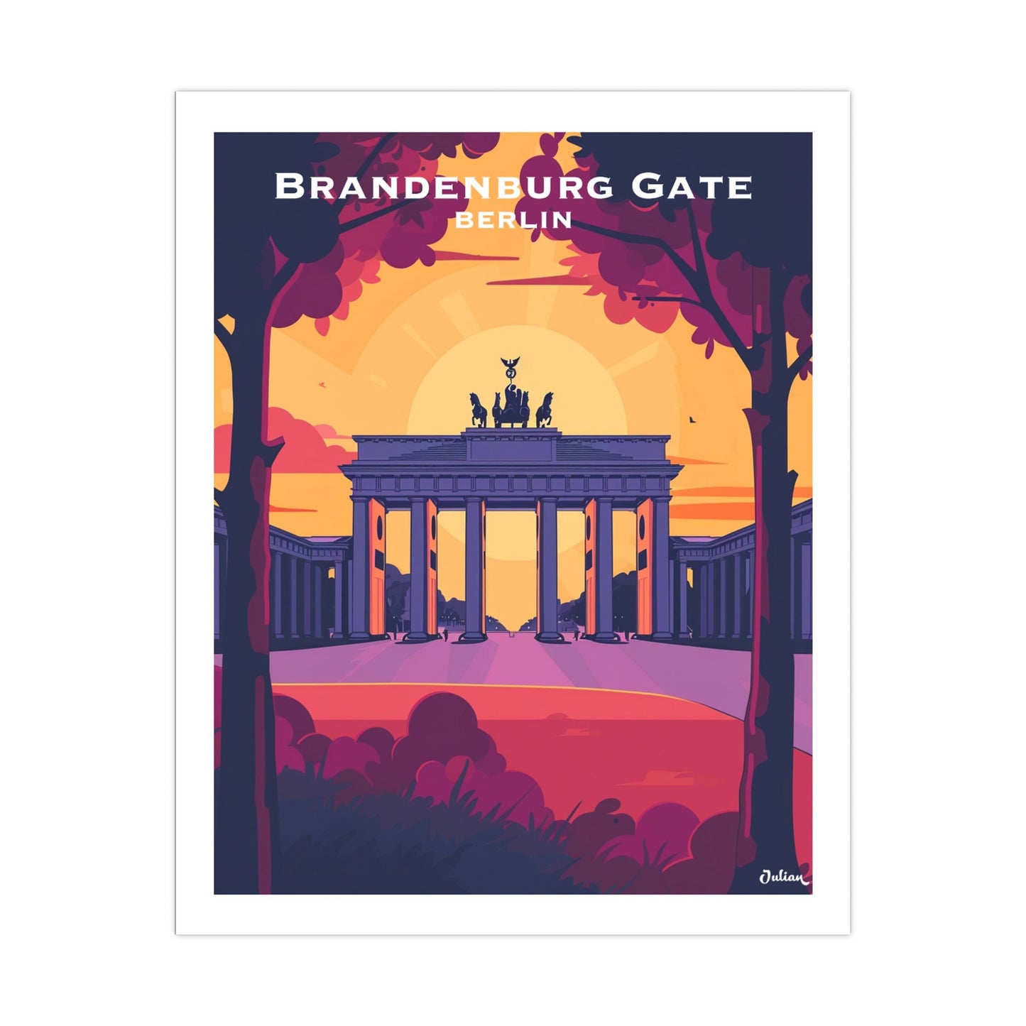 The Brandenburg Gate, Berlin
