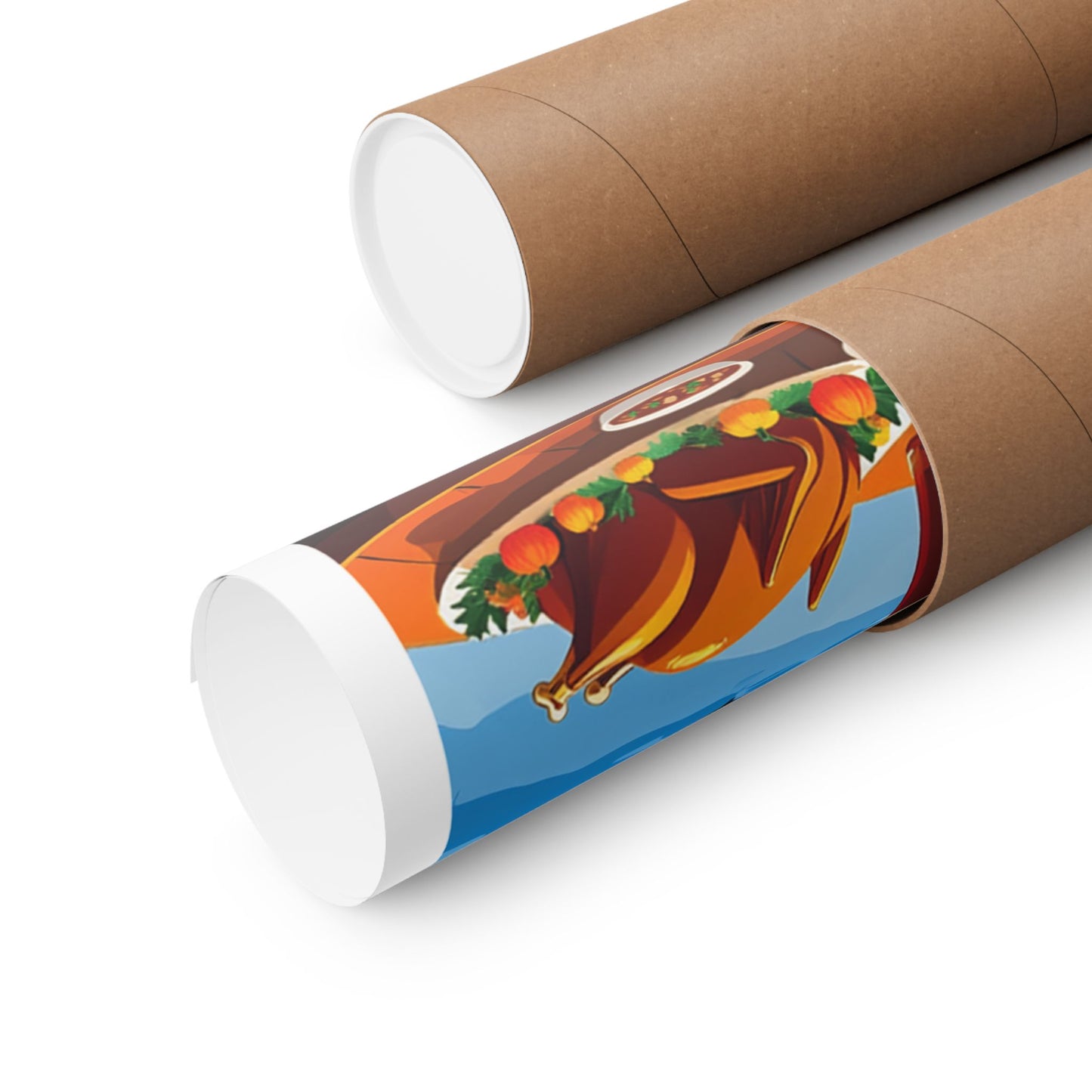 Happy Thanksgiving Winter Poster - Matte Vertical Posters, Thanksgiving Art Print, Decor, Wall Art, Home Decor, Gift for Thanksgiving