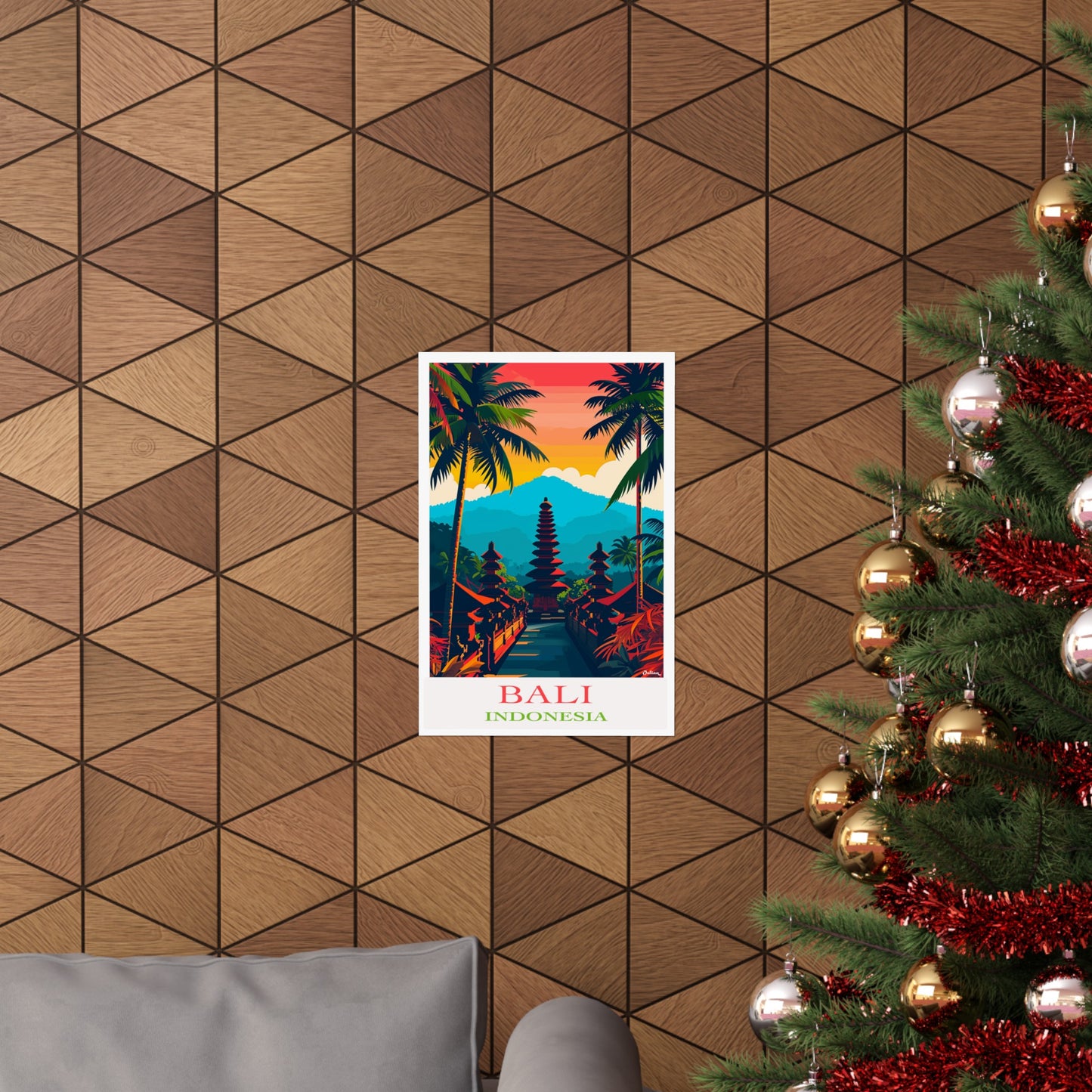 Bali | Indonesia | Travel Poster | Modern Wall Art