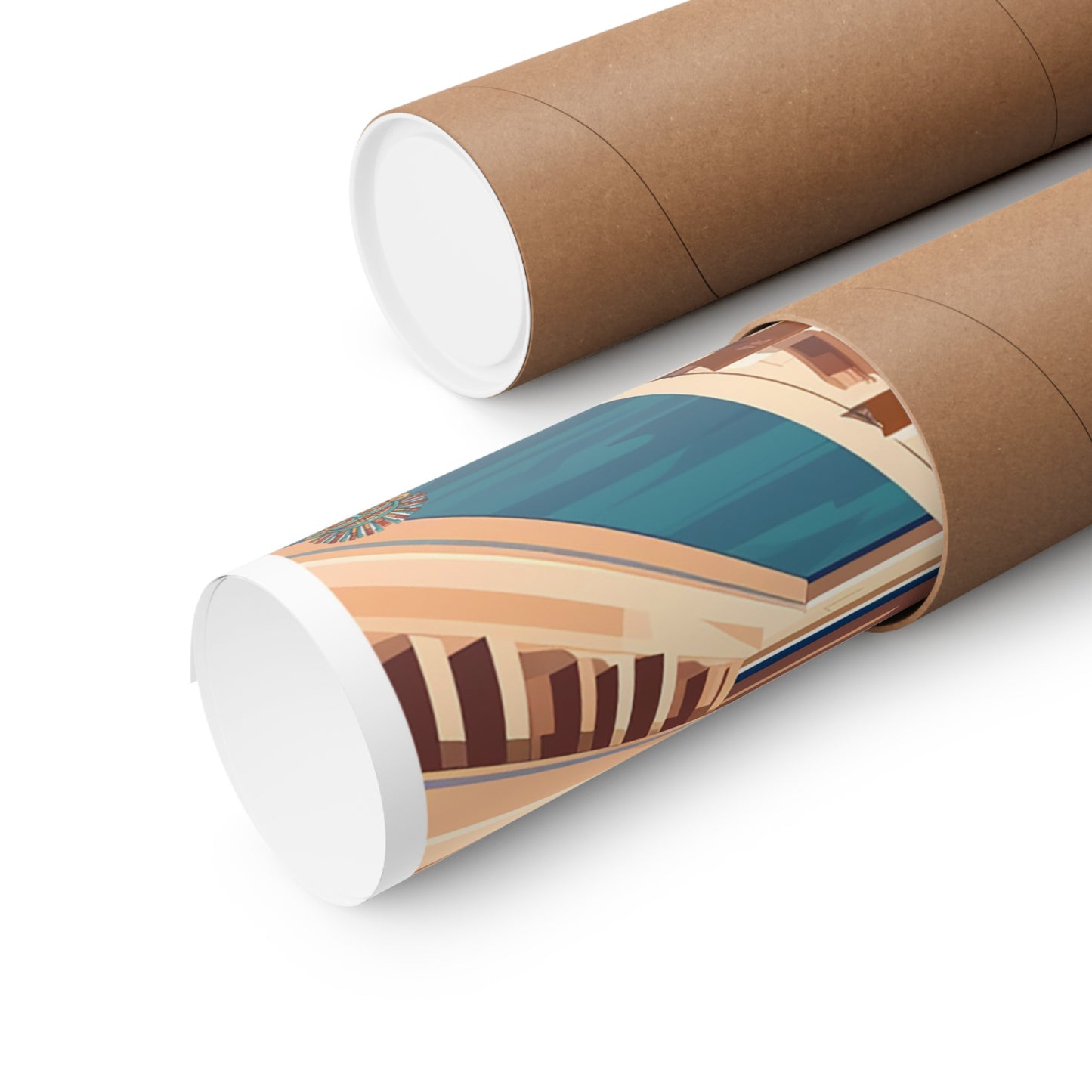 Tenochtitlan - Aztec Empire Mexico | Travel Poster | Modern Wall Art