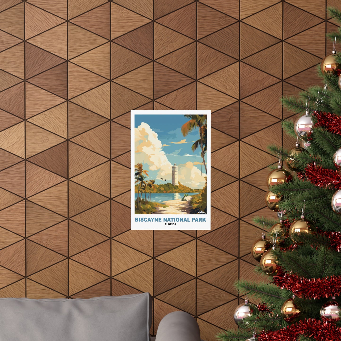 Biscayne National Park | Florida | Travel Poster | Modern Wall Art