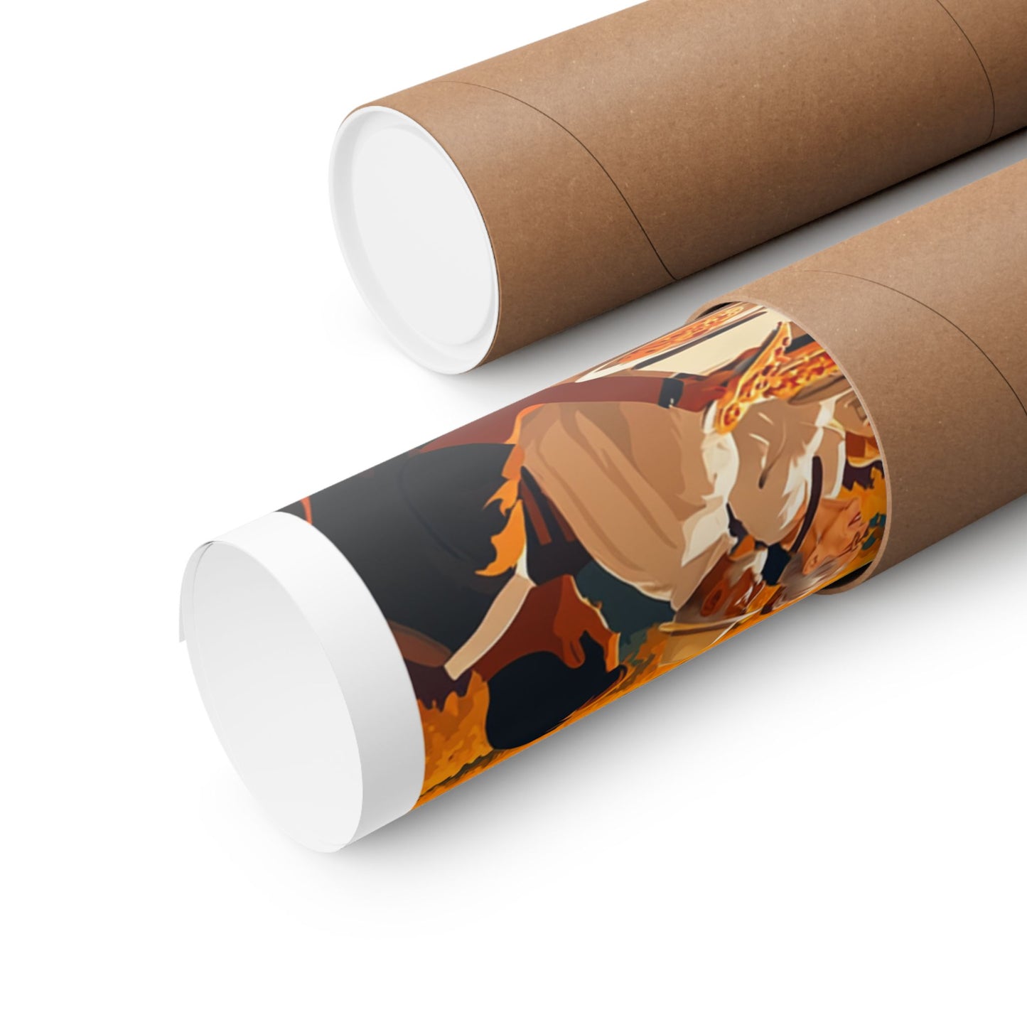 Happy Thanksgiving Tuscany Poster - Matte Vertical Posters, Thanksgiving Art Print, Decor, Wall Art, Home Decor, Gift for Thanksgiving