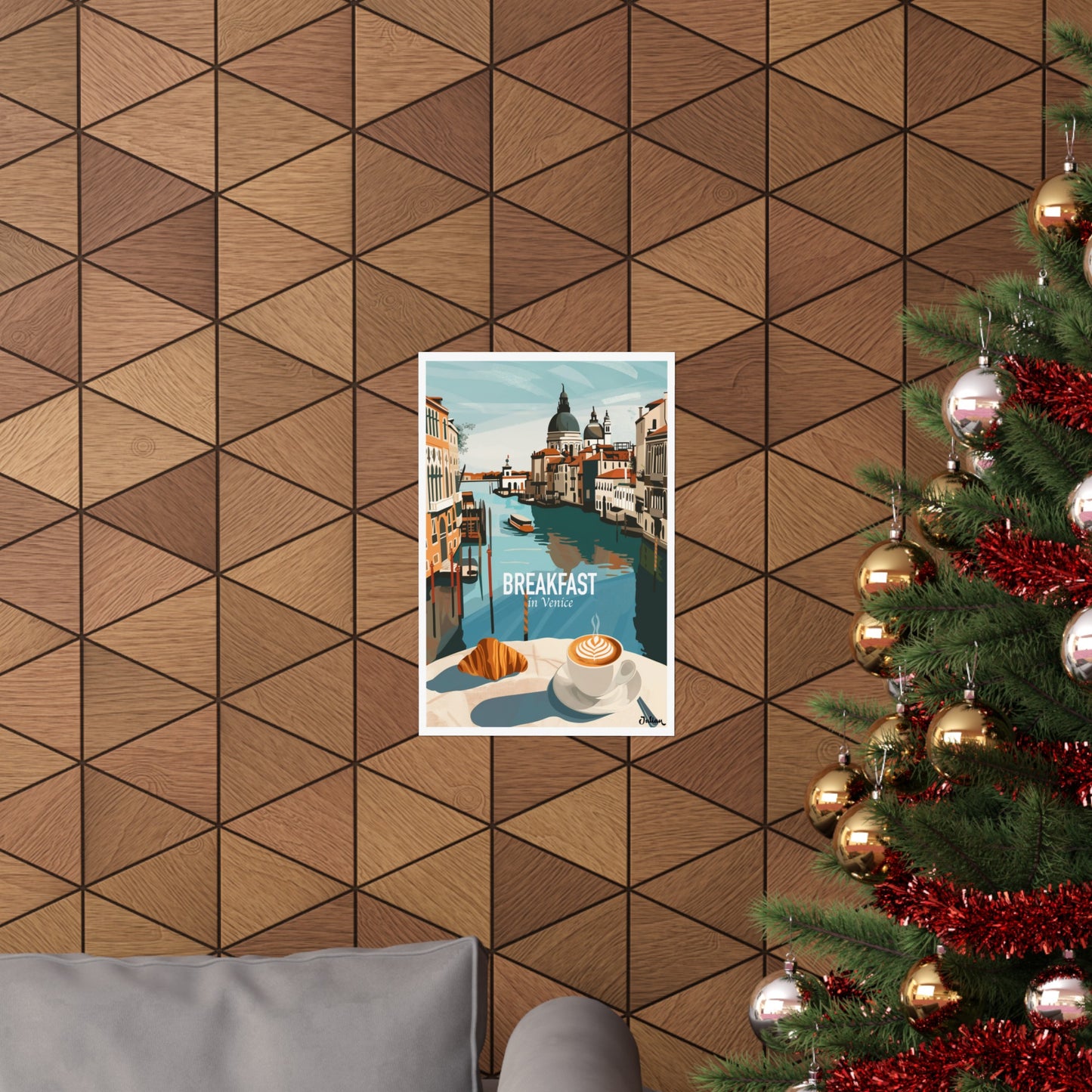 Venice - Italy | Travel Poster | Modern Wall Art