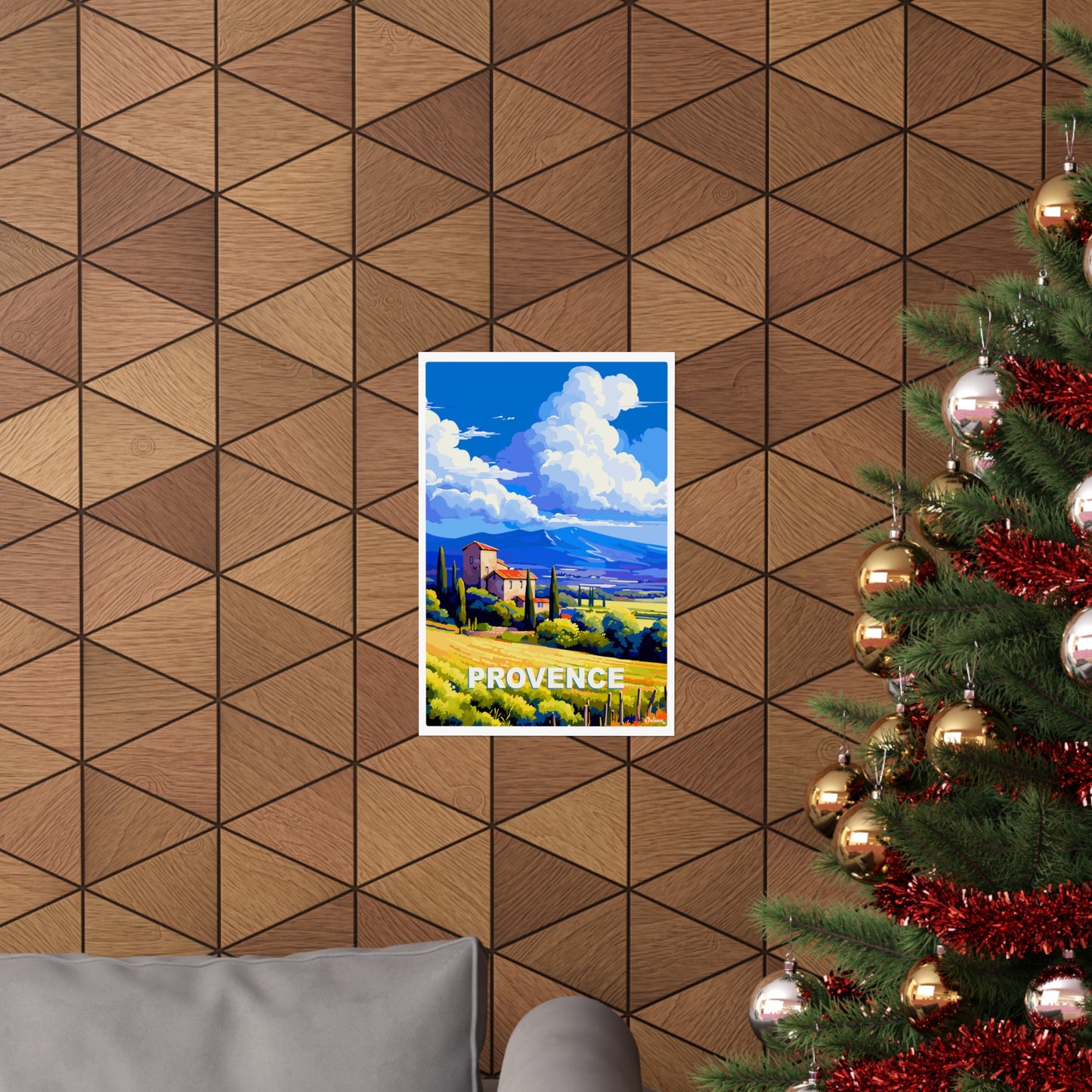 Provence | France | Travel Poster | Modern Wall Art