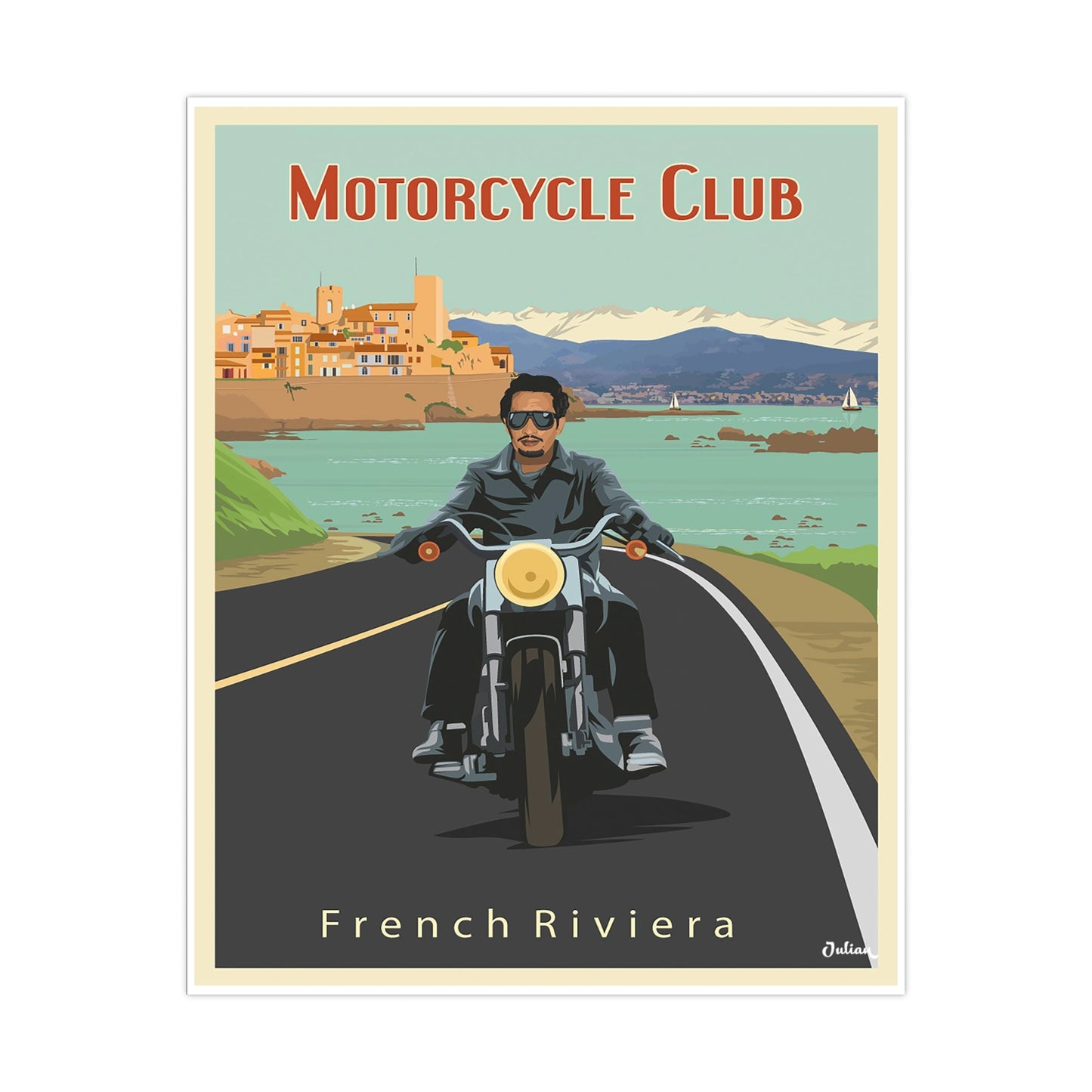 Motorcycle Rider, France