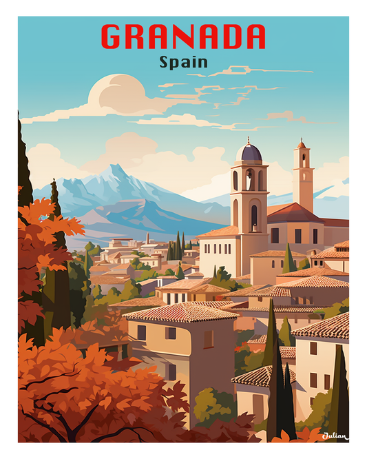 Embark on a Visual Journey with Julian Travel Posters