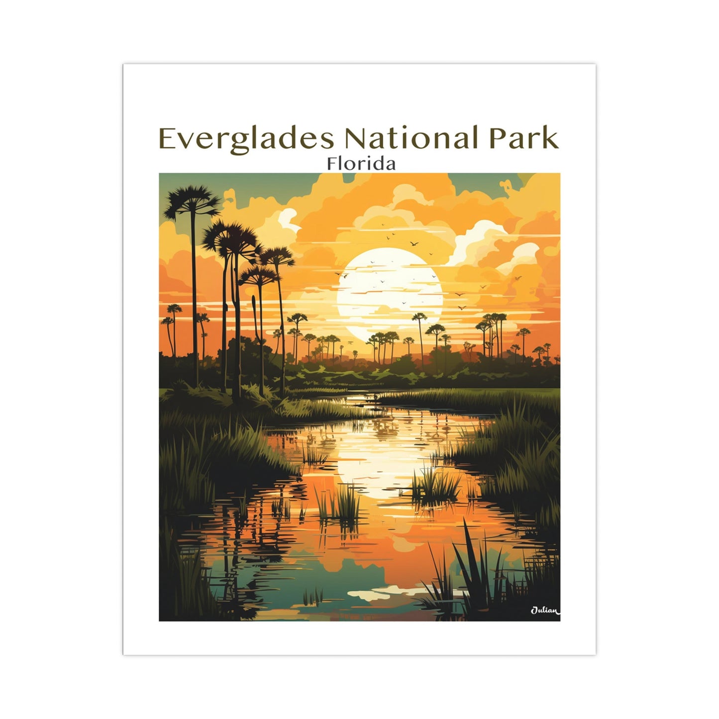 Everglades Sunset