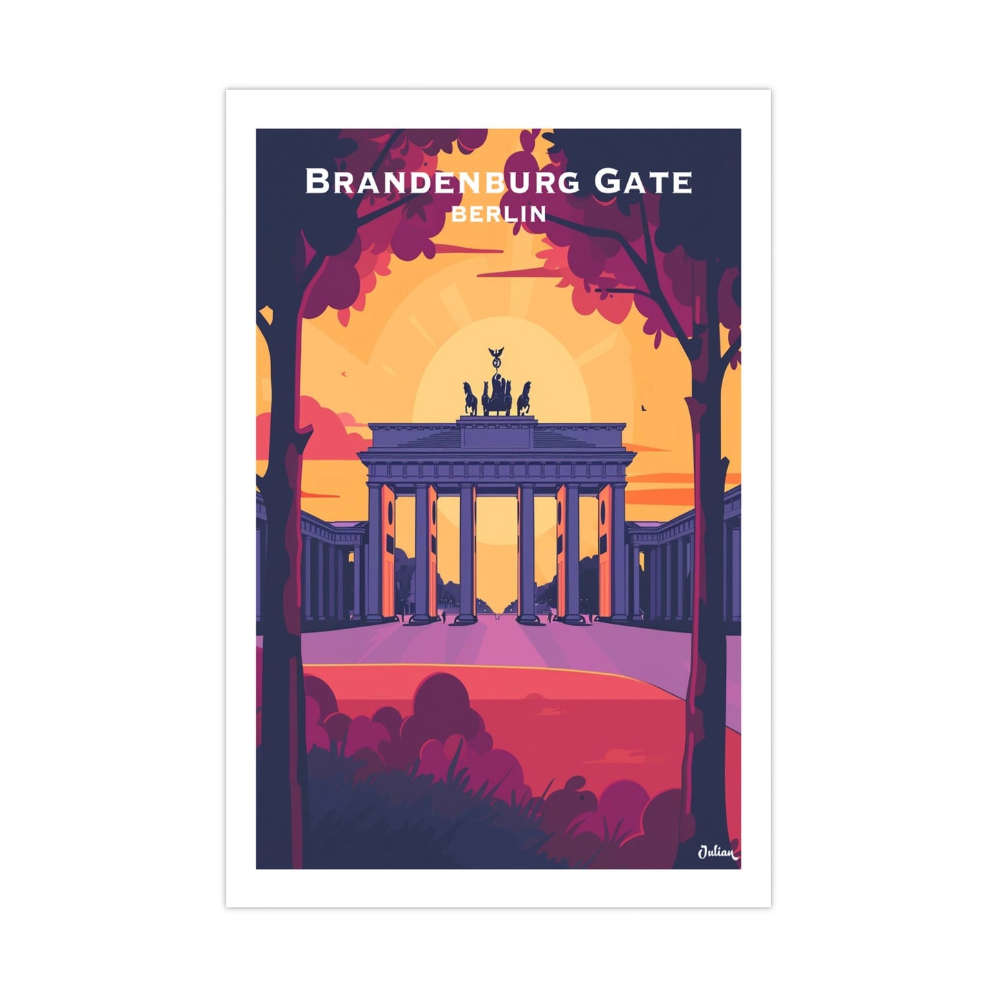 The Brandenburg Gate, Berlin