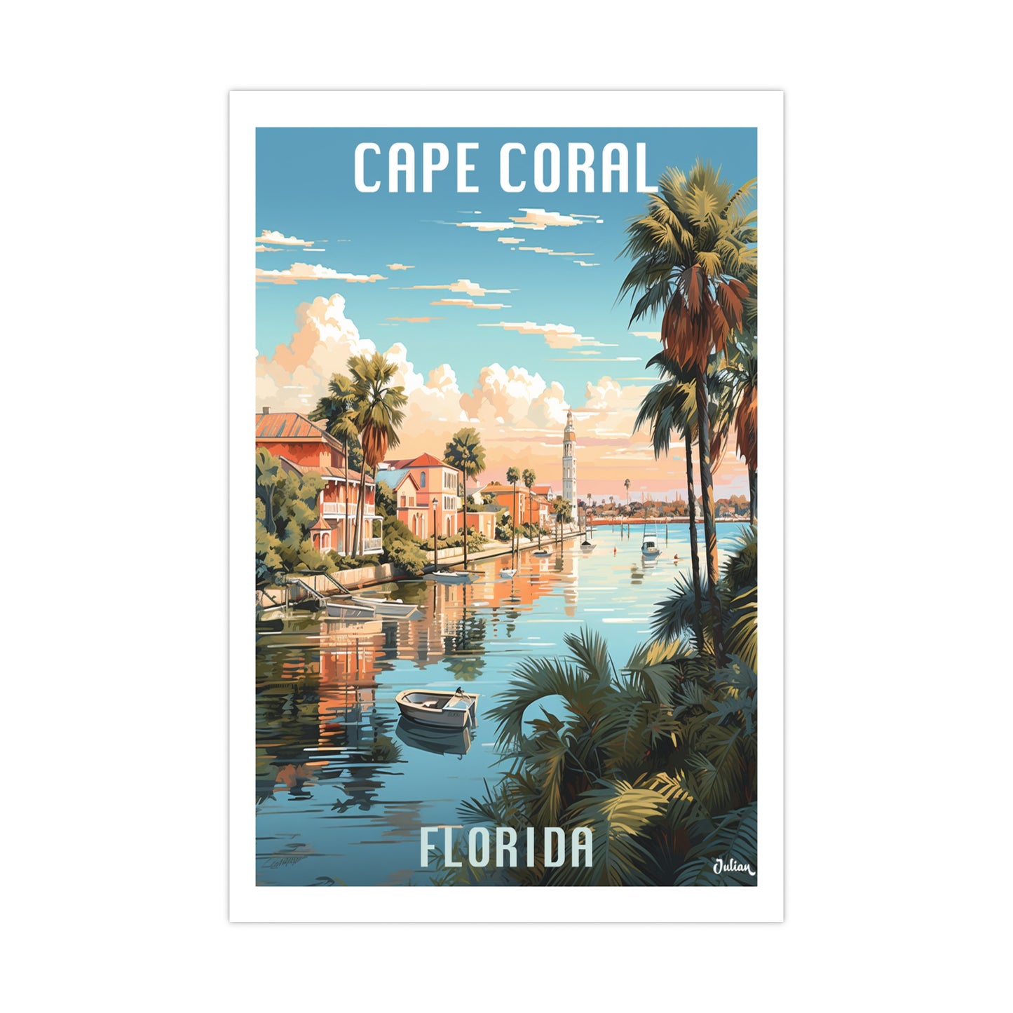 Cape Coral canals, Florida