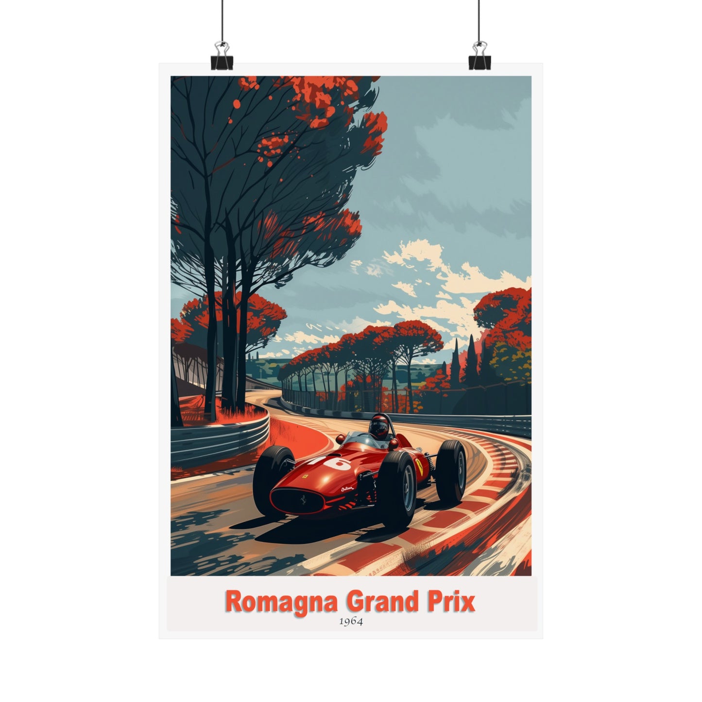 Romagna Grand Prix | Travel Poster | Modern Wall Art