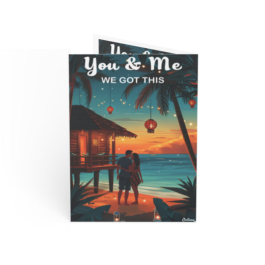 You and I Greeting Cards (1, 10, 30, and 50pcs)