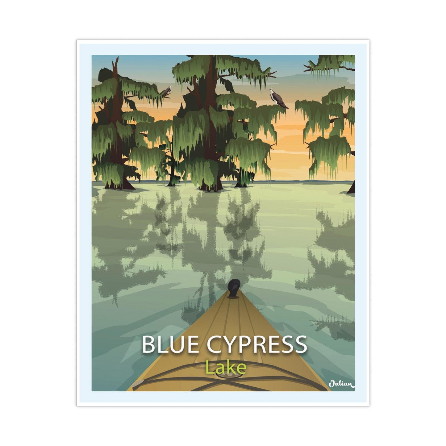 Blue Cypress Lake, Florida