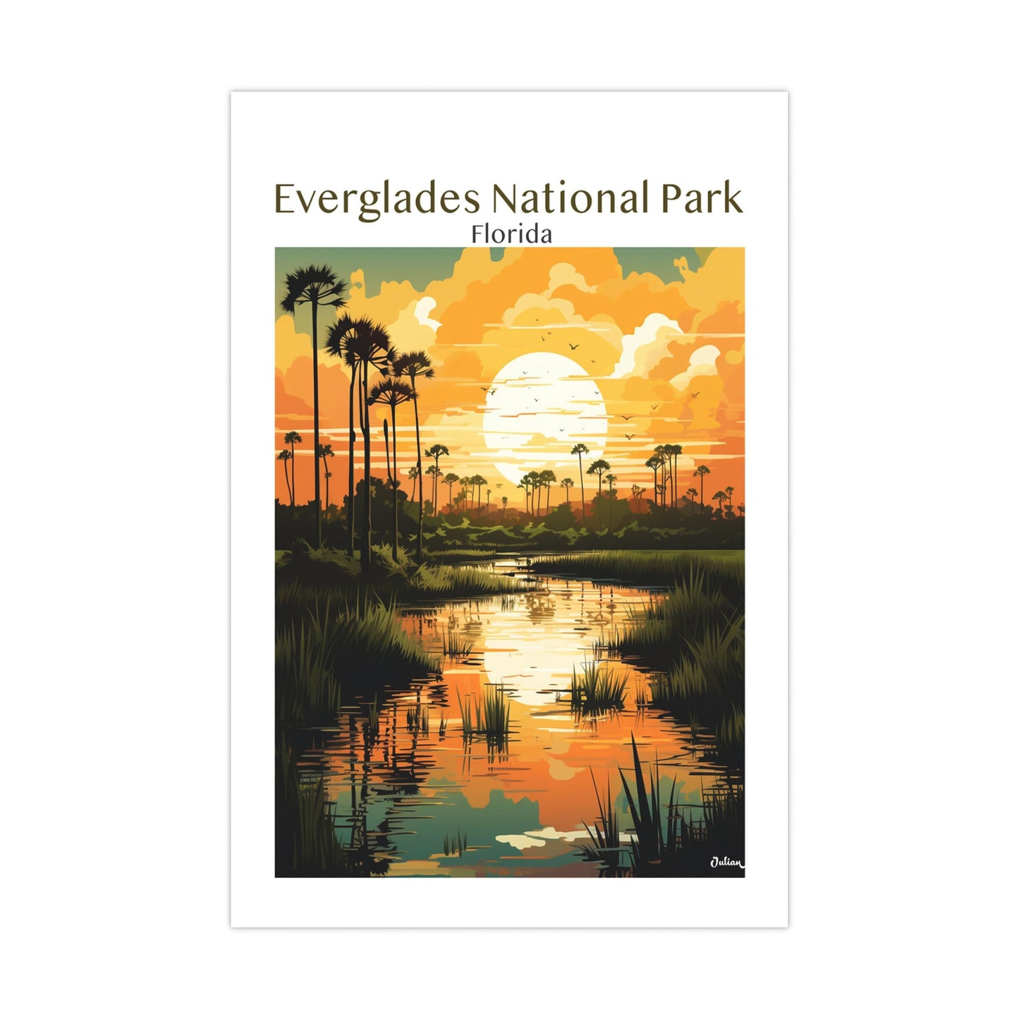 Everglades Sunset