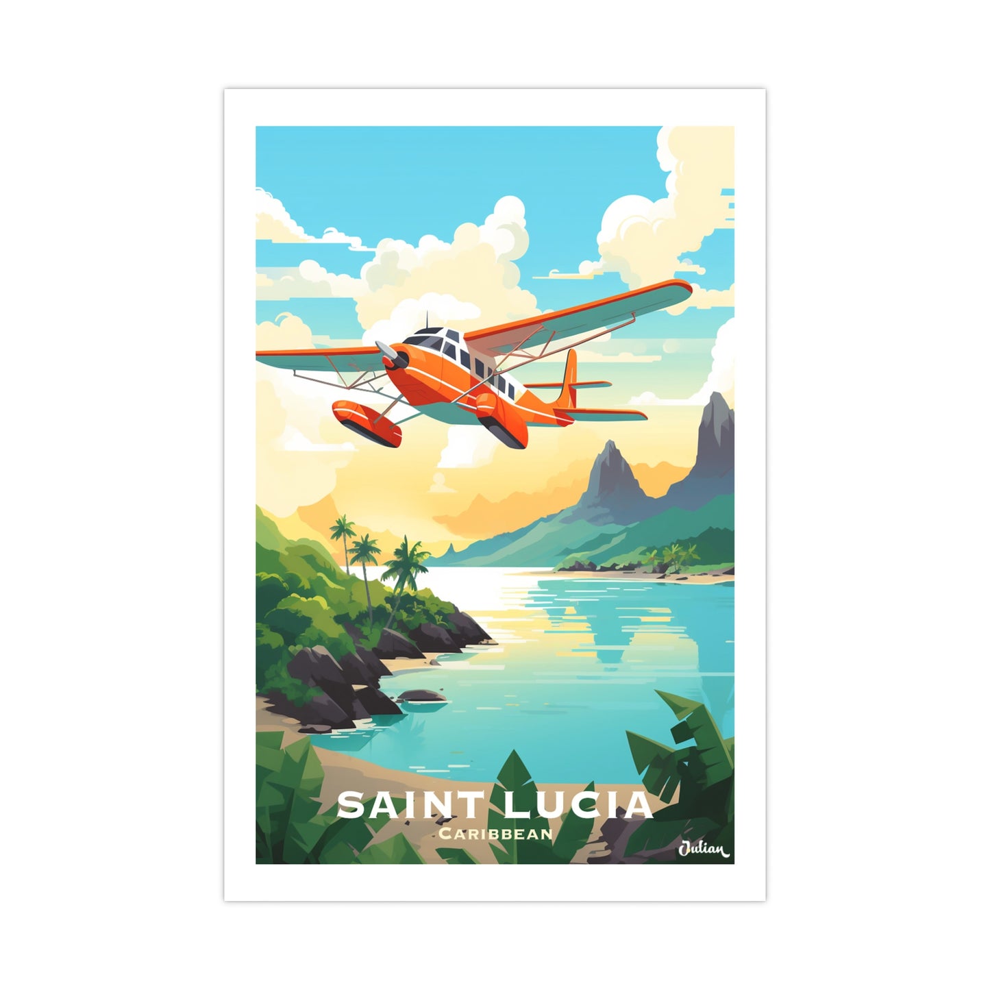 Saint Lucia, Caribbean island