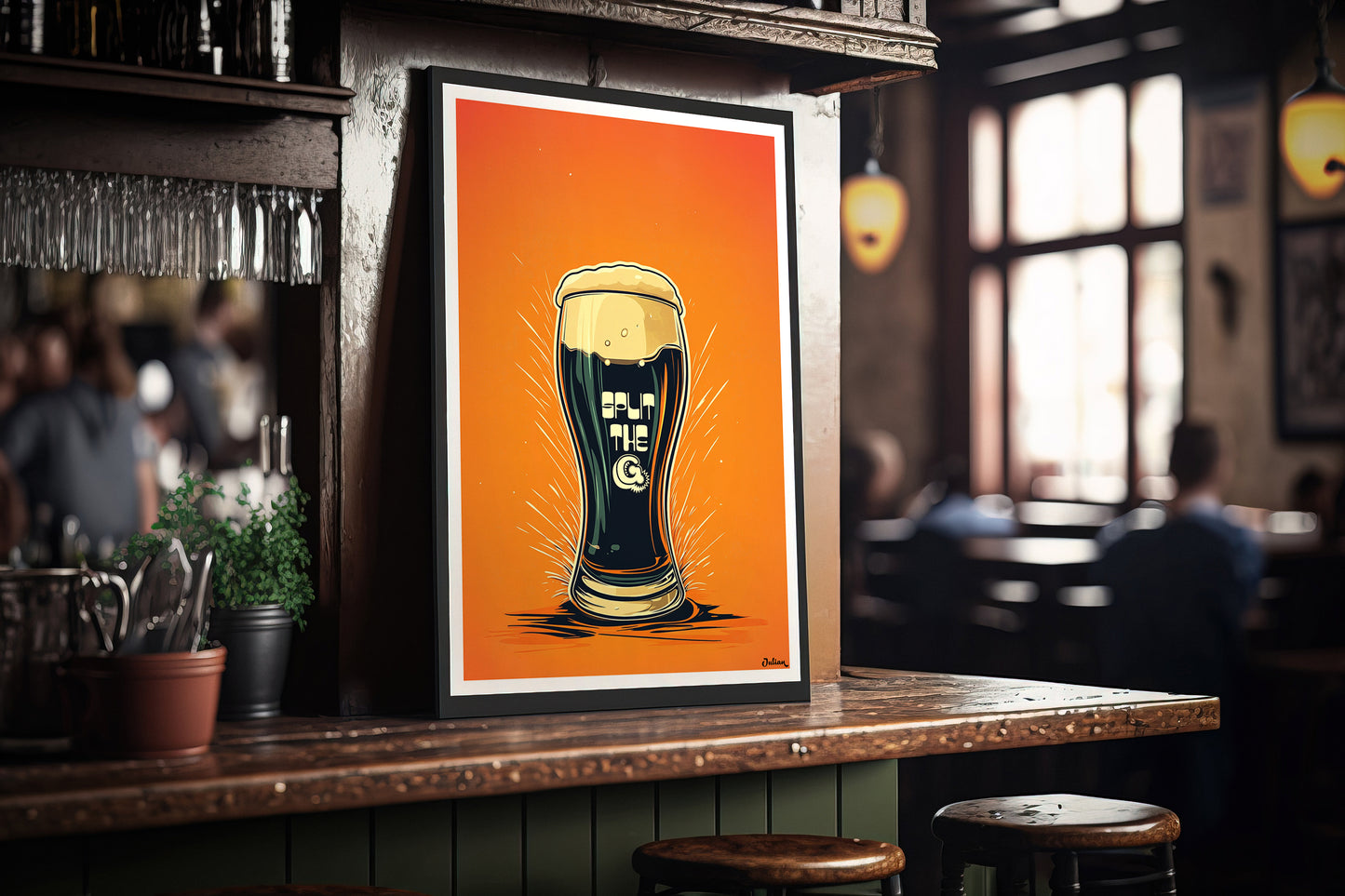 Guinness Beer Poster Print, Wall Decor