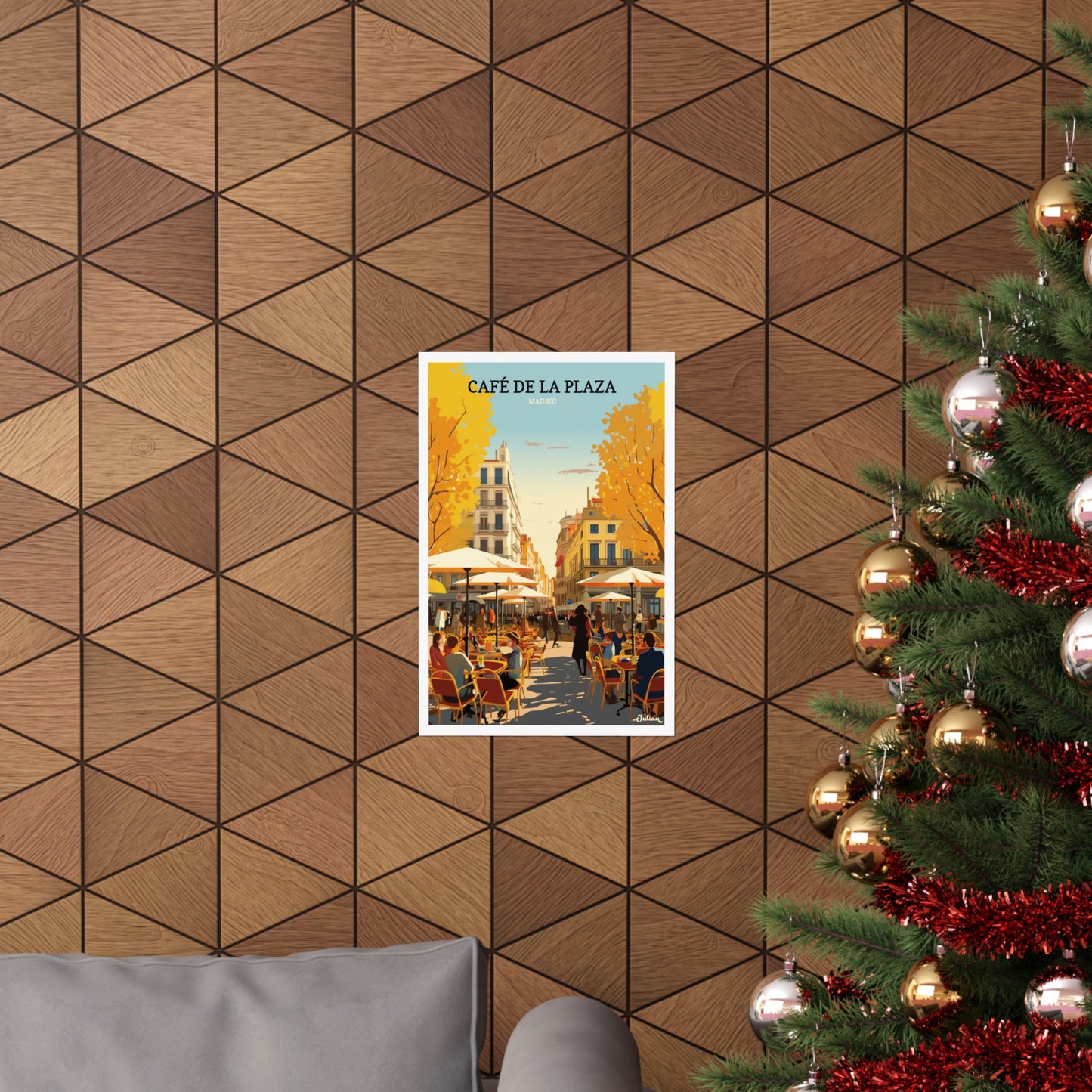 Madrid | Spain | Travel Poster | Modern Wall Art