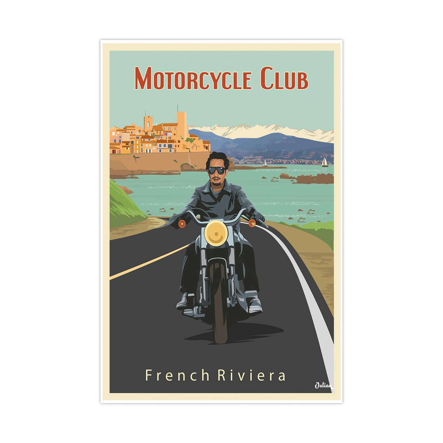 Motorcycle Rider, France
