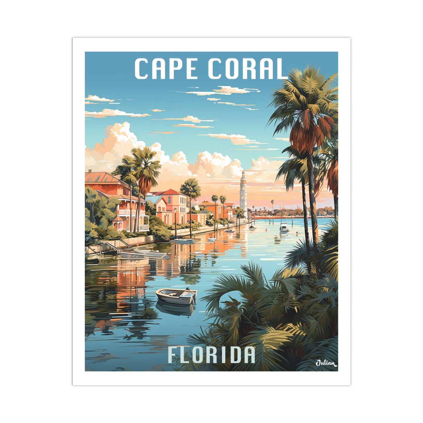 Cape Coral canals, Florida