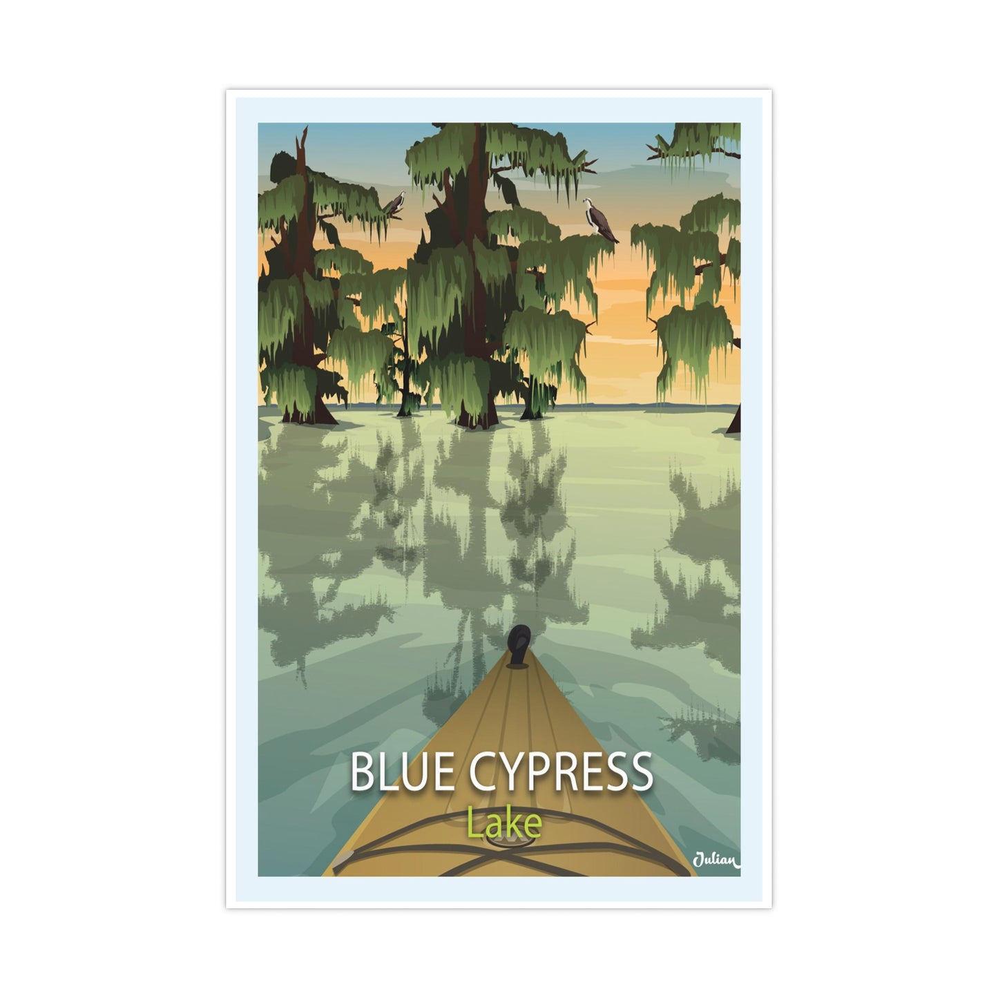 Blue Cypress Lake, Florida