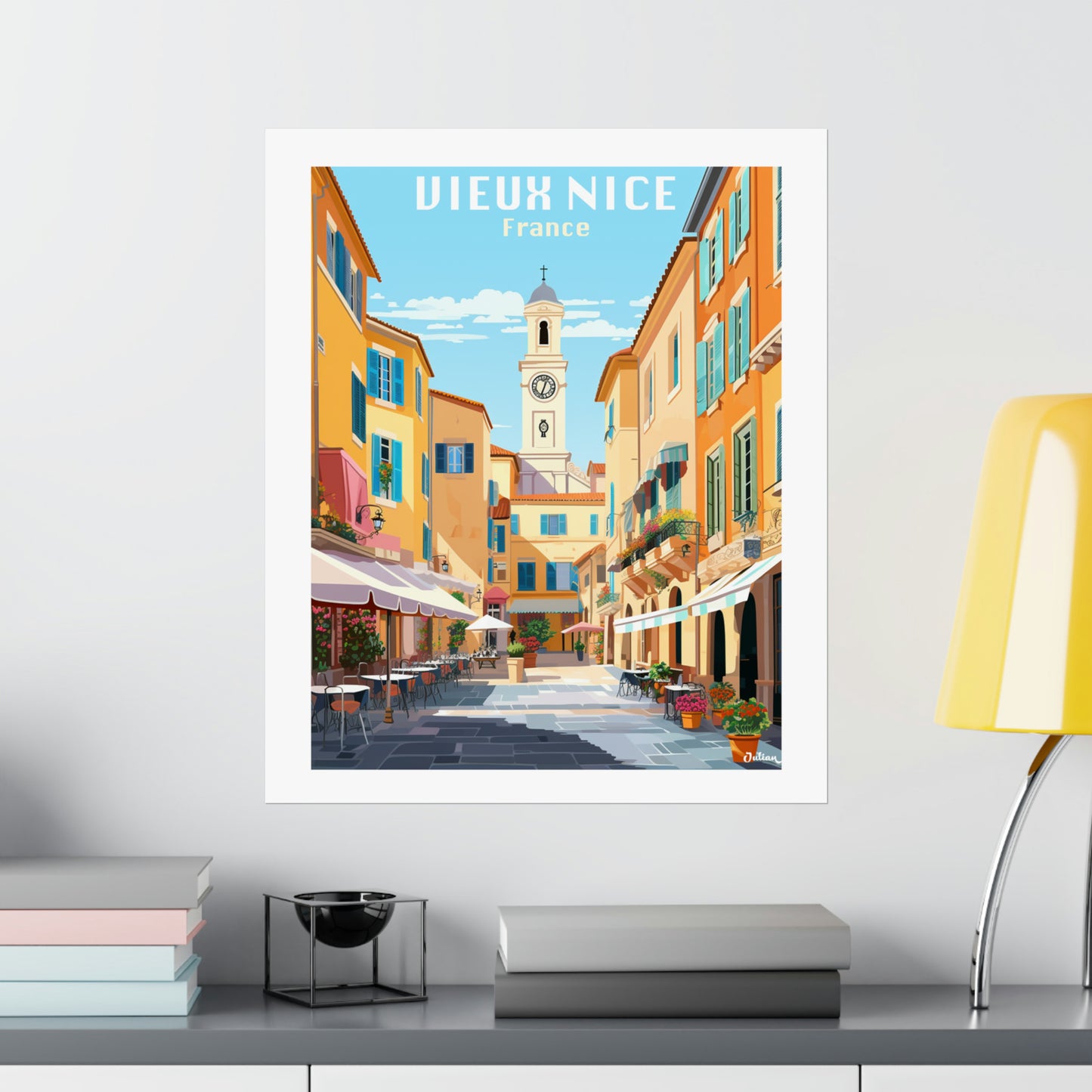 Vieux Nice France Retro
