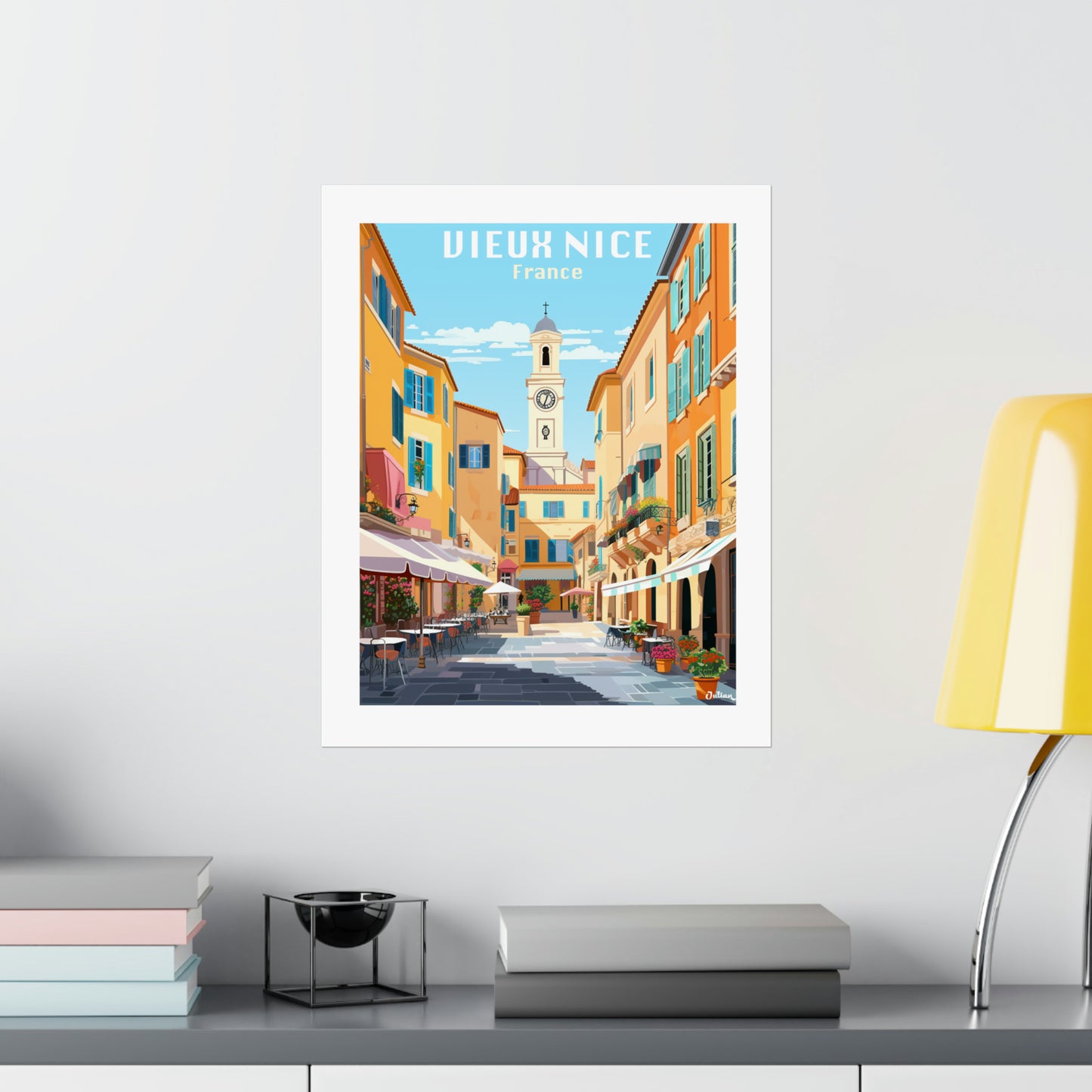 Vieux Nice France Retro