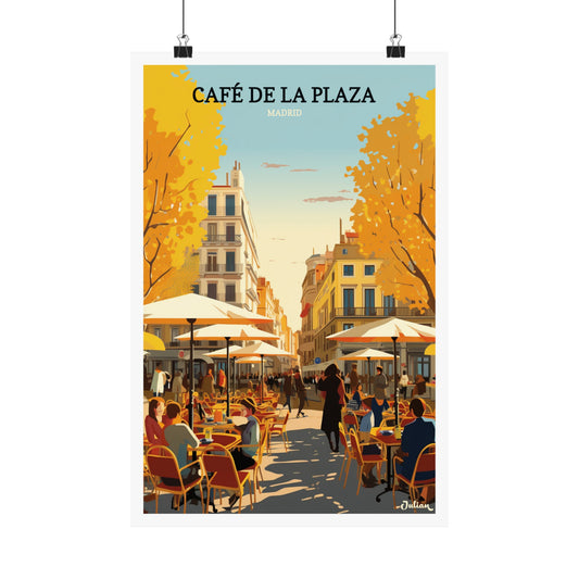 Madrid | Spain | Travel Poster | Modern Wall Art