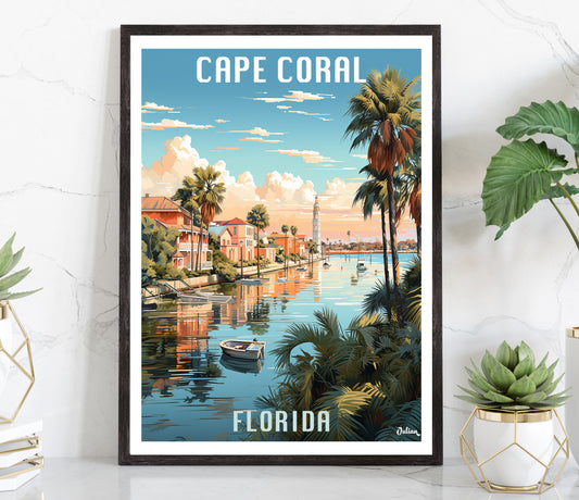 Cape Coral canals, Florida